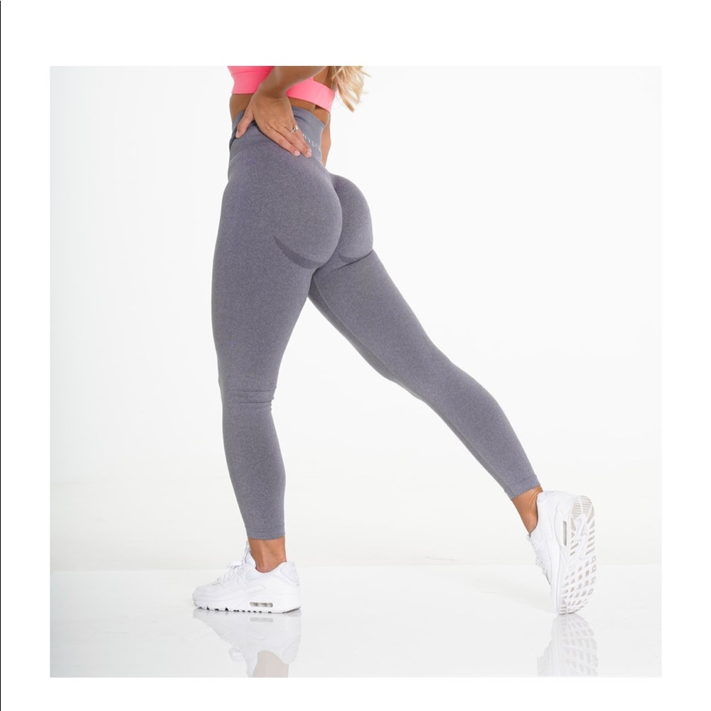 Nvgtn gray curve legging